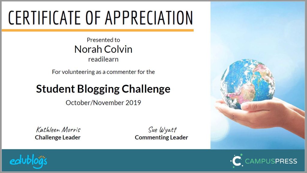 STUBC-certificate Oct - Nov 2019