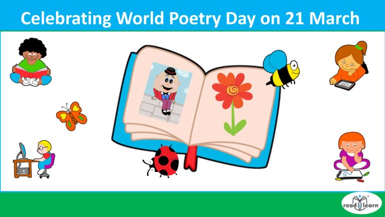Celebrating World Poetry Day on 21 March