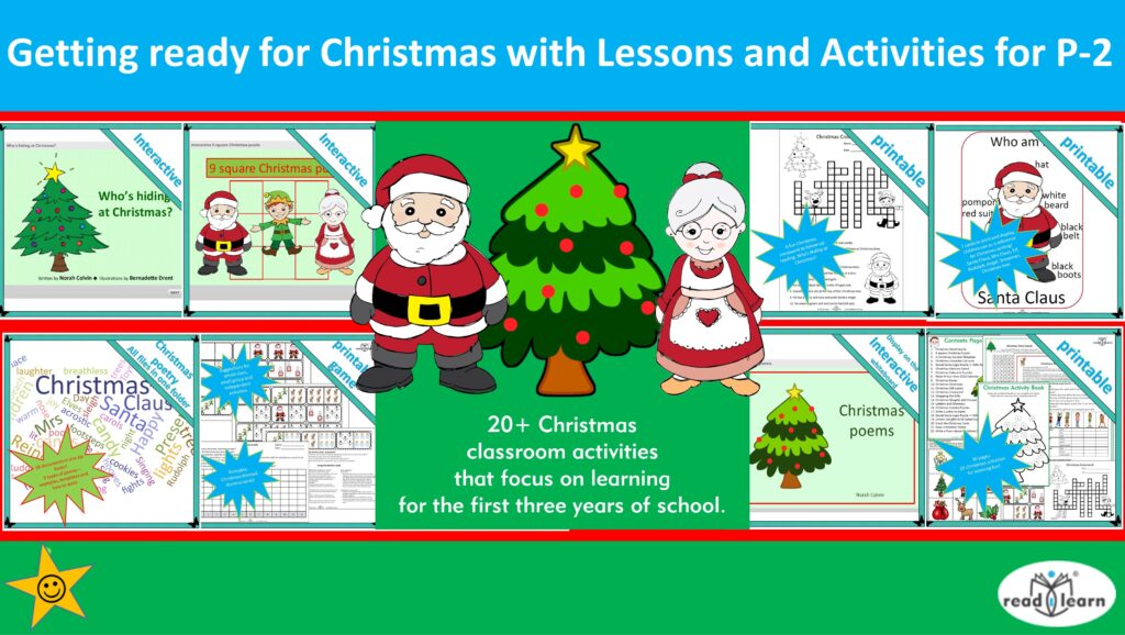 Getting ready for Christmas with Lessons and Activities for P-2 ...